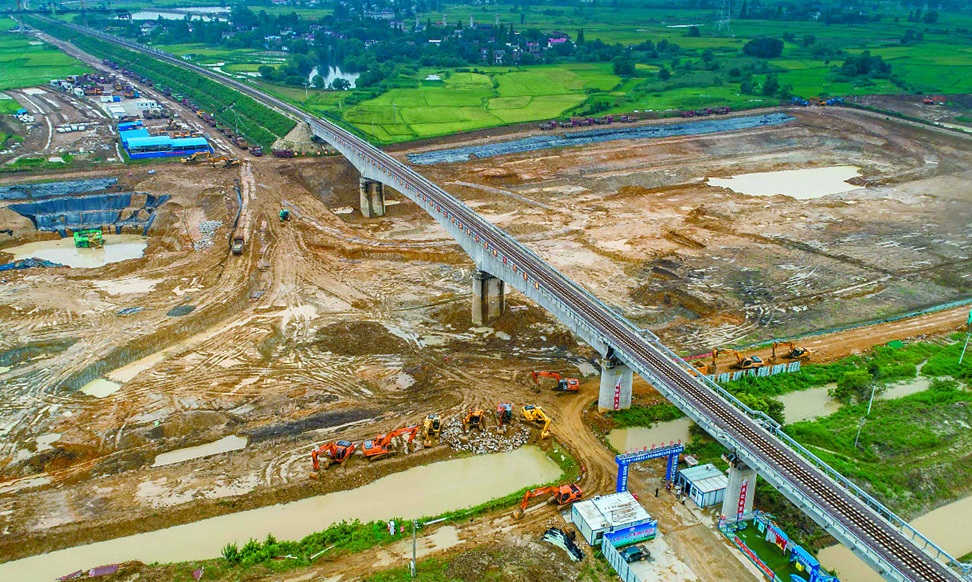 引江济淮工程建设图